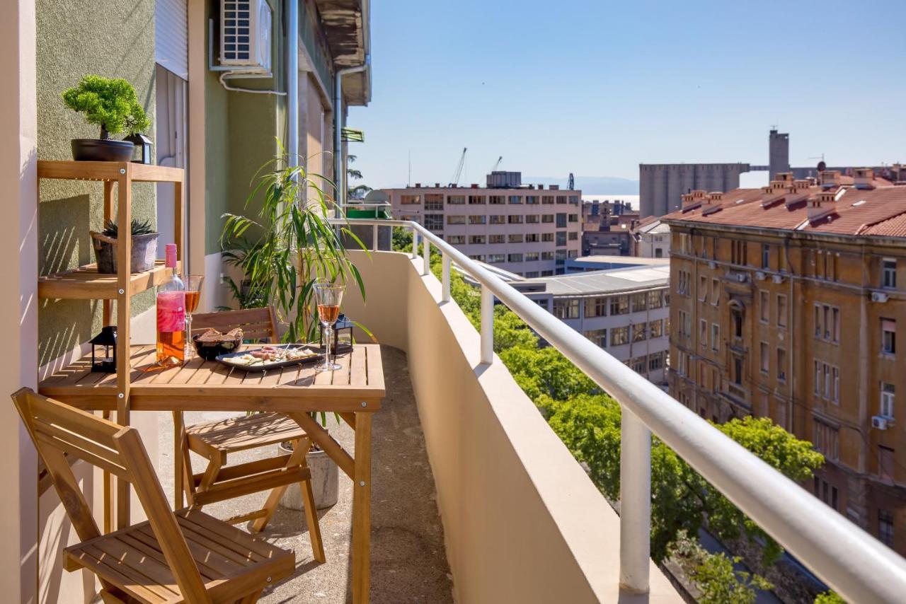 Balcony Apartment Pampas 리예카 외부 사진
